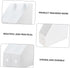 2pcs Plastic File Storage Rack Shelves for Desktop Organizer, White, 20in...