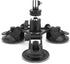 Camera Mount for Car - Camera Suction Mount - Car Mount Triple Suction Cup Mount with 1/4 Threaded Head 360 Degree Tripod Ball Head...