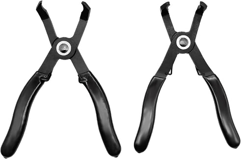 30°& 80° Push Pin Plier Set, Angled Pliers Fastener Remover Tool Rivet Puller, 2 Pcs Set...