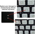 Replacement Keyboard Silicone Rebound Cup Mechanism Compatible with MacBook Pro/Air Model A2141 A2251 A2289 A2179 A2337 A2338 A2442 A2485 M1 Pro/M...