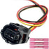A/C compressor connector Pigtail Plug Compatible with Toyota Camry. 2010–2017 88310-0R014...