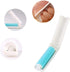 3Pcs Reusable Lint Roller Folding Washable Travel Sticky Dust Picker Cleaner Remover Brush with Cover for Clothes Car Seats Pet Hair Debris(Blue)...