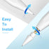 Digiroot Upgraded Replacement Tip for Apple Pencil 1st/2nd Gen/USB-C&Logitech Crayon, 0.72mm No Wear Out Fine Point Precise Control Pen Like Nibs ...