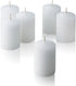 Bulk Pack of 72 White Votive Candles - Box of 72 Unscented Bulk Candles - 15 Hour Burn Time - for Weddings, Restaurants, Parties, Spa and Decorati...