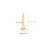 uxcell Small Tiny Brass Nails 1.5x10mm for DIY Decorative Pictures Wooden Boxes Household Accessories 50pcs...