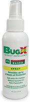 Bug X FR Deet Free Insect Repellent Spray (4 oz. Bottle) - Naturally Derived Geranium Oil Repellent for Protection Against Mosquitos & Ticks...