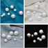 20 Pcs Small Pearl Buttons Round Pearl Bridal Buttons Crystal Rhinestone Buttons for Clothing, Sewing Shirts, Blazer, Wedding Dress, Handmade Deco...