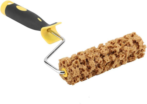 Texture Roller, Embossing Textured Paint Roller with Handle Texture Paint Roller Decorative Household DIY Paint Art Tool for Wall Painting Tool, G...