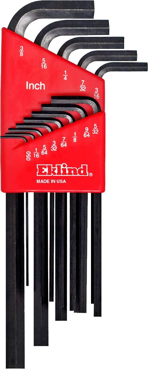 EKLIND 10222 Hex L-Key allen wrench Combo- Long Inch / MM (2 sets 22pc)...
