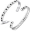 Pingyongchang 2pcs Personalized Cuff Bracelets for Women Teen Girls Her Stainless Steel Inspire Cuff Bangle Friendship Motivational Jewelry Collea...