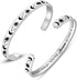 Pingyongchang 2pcs Personalized Cuff Bracelets for Women Teen Girls Her Stainless Steel Inspire Cuff Bangle Friendship Motivational Jewelry Collea...