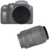 Body Cap & Rear Lens Cap Cover for Olympus E-M10 Mark IV III II E-M1 E-M5, Panasonic Lumix G9 G7 G95 G85 GH6 GH5 GH5S GH4 GH3 GX85 GX9 GX8 GF9 GF1...