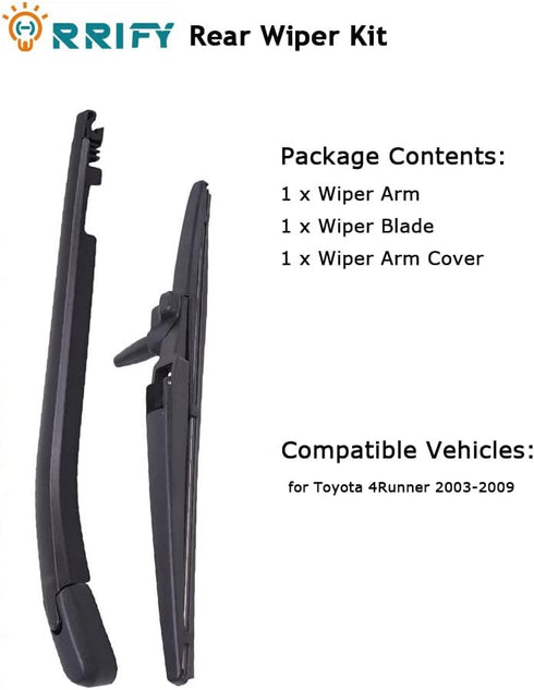 Rear Windshield Wiper Arm Blade Set 85242-35021 for Toyota 4Runner 2003-2009...