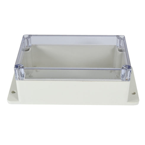 Waterproof Dustproof ABS Plastic Junction Box Universal Electric Project Enclosure with PC Clear Transparent Cover 6.2"x3.5"x2.5"(158mmx90mmx64mm)...