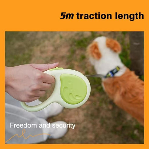 18-FT - Retractable Pet Leash for Dog, Automatic Extendable Dog Leash with Anti-Explosion Large Dog Retractable Leash, Dog Rope...