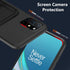 Case for Oneplus 8T 5G Phone Case with Tempered Glass Screen Protector, Folding Kickstand/Stand Wallet Case Card Holder/ Slots Silicone TPU Shockp...