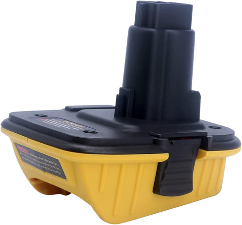 Lasica 2Pack DCA1820 18V to 20V Adapter Compatible with DEWALT 18V XRP Tools - Compatible with Dewalt 20V Max Battery DCB201 DCB203 DCB204 DCB206 ...