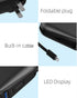 Power Bank 10000mAh with MFI Cable, AC Foldable Portable Charger, 20W Fast Battery Pack with USB-A Output, USB-C output, Compatible for iPhone 15,...