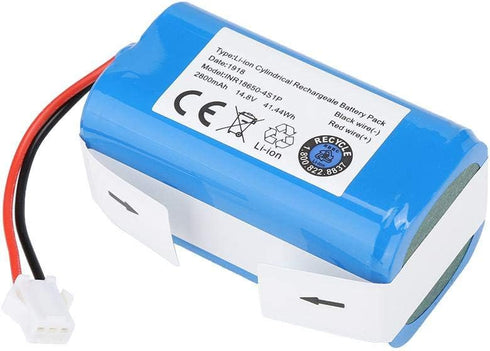 Zopsc 14.8V 2800Mah High Capacity Replacement Lithium-ion Battery for Ecovacs N79S Robot Vacuum Cleaner, No Memory Effect...