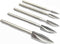 5pcs Engraving Drill bit Set Wood Crafts Grinding Woodworking Tool with 1/8” Shank,Wood Carving Tools Universal fits for Rotary Tools...