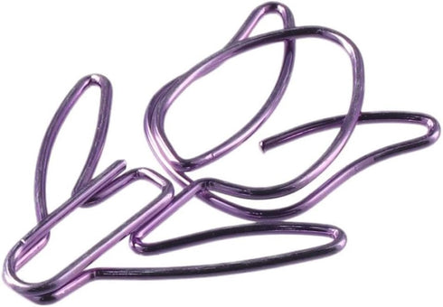 50PCS Tulip Paper Clips,Cute Paper Clips,Flower Shape Paper Clips,Creative Cartoon Office Shape Abnormity Paper Clip...
