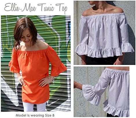 Style Arc Sewing Pattern - Ellie-Mae Tunic Top (Sizes 04-16)...