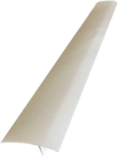 Capparis Kitchen Silicone Stove Counter Gap Cover, Easy Clean Heat Resistant Wide & Long Gap Filler, Seals Spills Between Counter, Stovetop, Oven, Washer & Dryer, Set of 2 (25 Inches, White)