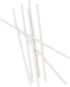 100Pcs 6 Inch Cake Pop Sticks, White Paper Lollipop Sticks, Paper Treat Sticks for Cookies, Candy, Chocolate, Cake Topper...