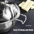 1000ML Double Boiler Pot Set Stainless Steel Melting Pot For Chocolate, Candle and Candy Making (34oz)...