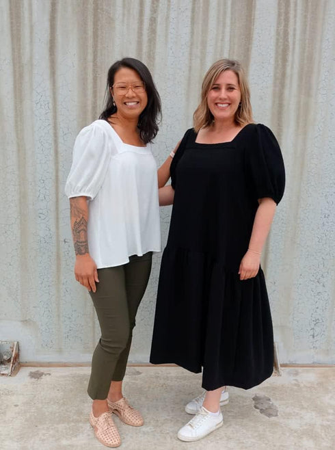 Style Arc Sewing Pattern - Clementine Woven Top and Dress (Sizes 10-22)...