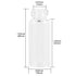 4ml Clear Glass Vials with Screw Caps and Plastic Stoppers, 1 Dram Small Liquid Sample Vial, Leak-Proof Vial, 50PCS...