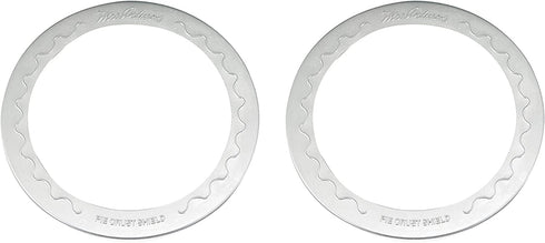Mrs. Anderson's Baking Individual Pie Crust Protector Shields, For Mini Pies and Pot Pies, 1 Set of 2 Pie Shields...