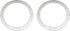 Mrs. Anderson's Baking Individual Pie Crust Protector Shields, For Mini Pies and Pot Pies, 1 Set of 2 Pie Shields...