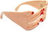 Novelty Fingers Shaped Glasses Fancy Eye Mask Funny Glasses for Men Women Costume for Birthday Party...