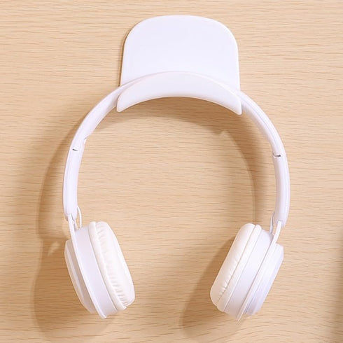 4 Pack Gaming Headphone Stand Headset Hook Holder Hanger Stick-on Wall Mount Under Desk Clip Cradle Storage Organizer for Sennheiser Sony Bose Bea...