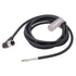 M12 A Code Right Angle 8 pin Female to Open Shielded Industrial Aviation Sensor Cable for Automation Control I/O Fieldbus Module Device Network (R...