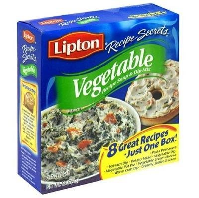 LIPTON RECIPE SECRETS DRY SOUP MIX VEGETABLE 2 CT PER BOX...