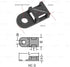 120 Set Cable Zip Tie Mounts Kit Black 6" Zip Ties, Black Cable Tie Base and Tapping Screw - Wire Cable Clips Organizer Holders Clamps...