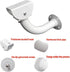 Surveillance Security Camera Mount Bracket,Indoor/Outdoor Camera Wall Mount Bracket for CCTV Security Cameras, J-Shape IP Cameras Bracket...
