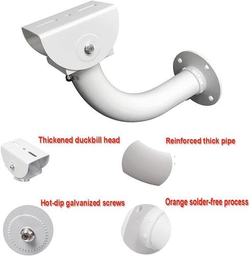 USIDAER Surveillance Security Camera Mount Bracket, Adjustable Universal Camera Wall Mounting Bracket for CCTV Security Cameras/IP Cameras/Dome Ca...
