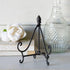 VIP Home and Garden Black Distressed Metal Easel, Small - 8"...