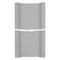 TL Care 100% Natural Organic Cotton Jersey Knit Fitted Contoured Changing Table Pad Cover, Gray, Soft Breathable, for Boys and Girls...