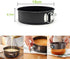 7 inch Springform interlocking and leak-proof seal carbon Cake Springform Pan...