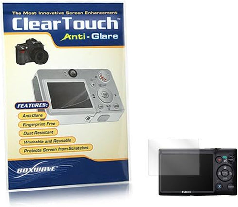 BoxWave Screen Protector Compatible with Canon PowerShot ELPH 300 HS - ClearTouch Anti-Glare, Anti-Fingerprint, Scratch Proof Matte Film Shield...