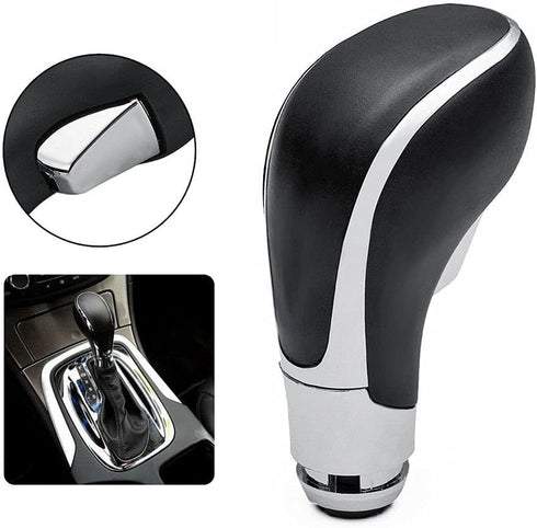MACHSWON Car Knob Gear Shift Shifter Lever Knob Leather Gear Stick Shift Knob Fit for GM Buick Regal Opel Insignia Vauxhall...