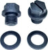 (2 Pack) SPX1700FG Pool Pump Pipe Plug with Gasket Replacements for Hayward Swimming Pool Maintenance Genuine Home Improvement Necessities...