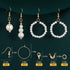 TsMADDTs Pearl Beads for Bracelets, Bracelets Making Kit with Pearl Beads for Jewelry Making Gold Spacer Beads for Adults Girls DIY Friendship Bra...