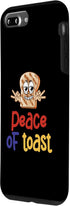 iPhone 7 Plus/8 Plus Peace Of Toast Toasted Bread Puns Cereals Pancake Morning Case...