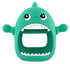Cute Shark Teething Mitten Toy for Babies, Never Drop Silicone Baby Teether, Hand Pacifier for Babies to Suck and Chew, Toy for Teething Babies (G...