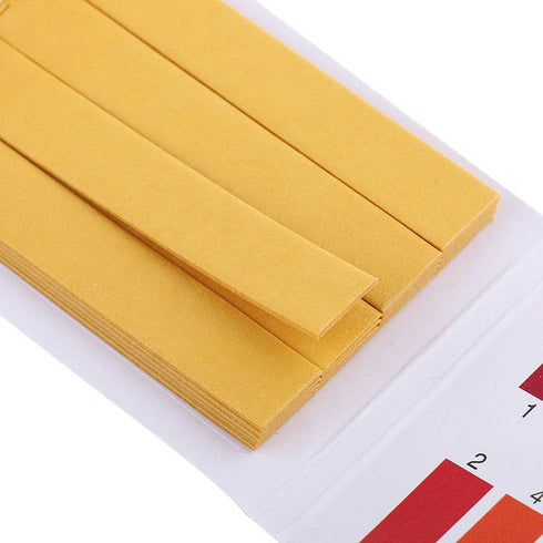80 Strips Yellow Professional 1-14 Ph Litmus Paper Ph Tester Papers Ph Meters Indicator Paper Water Cosmetics Soil Acidity Test Strips Lab Consuma...